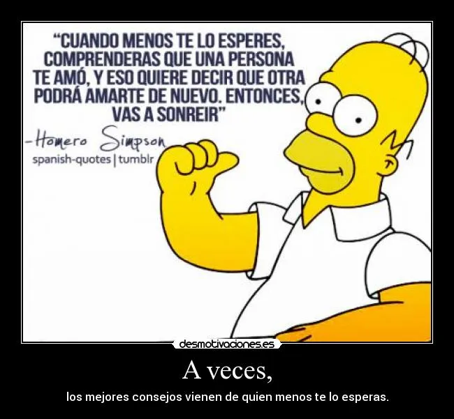 A veces, | Desmotivaciones