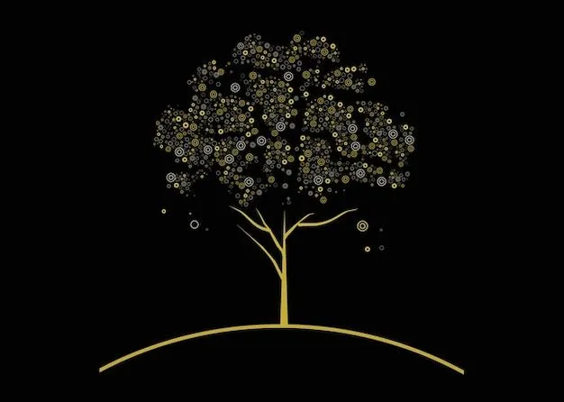 vector árbol decorativo | Descargar Vectores gratis