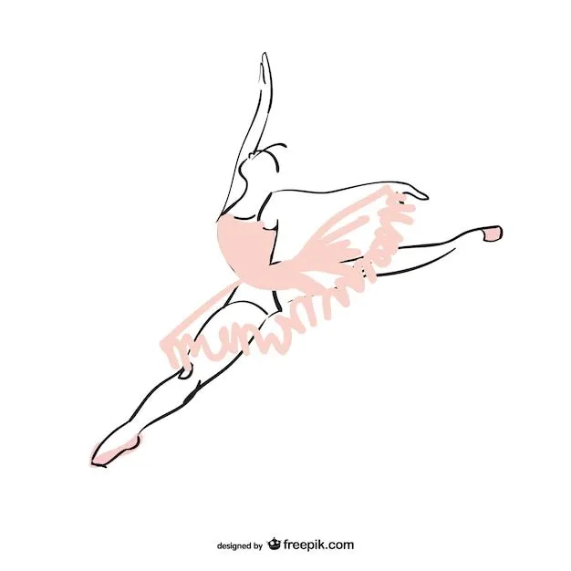 Vector bailarina de ballet vector | Descargar Vectores gratis