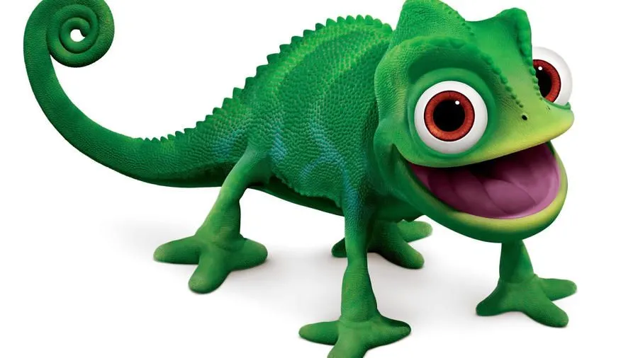 Vector de el camaleon de enredados - Imagui