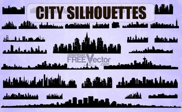 Vector de la Ciudad de Siluetas Siluetas vectoriales - vectores ... Vector de la Ciudad de Siluetas Siluetas vectoriales - vectores ...