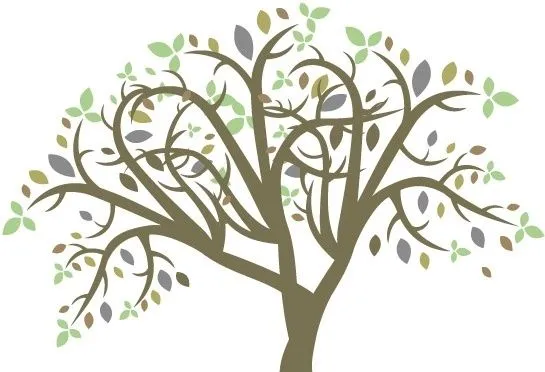 Vector colorido árbol Vector misceláneos - vectores gratis para su ...