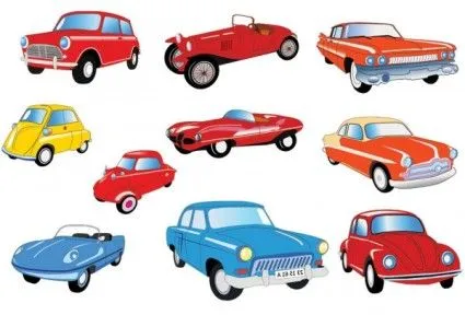 Vector De Dibujos Animados Transporte Carro Herramienta-dibujos ...