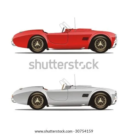 Vector Editable Isolated Convertible Cars With Details - 30754159 ... Vector Editable Isolated Convertible Cars With Details - 30754159 ...