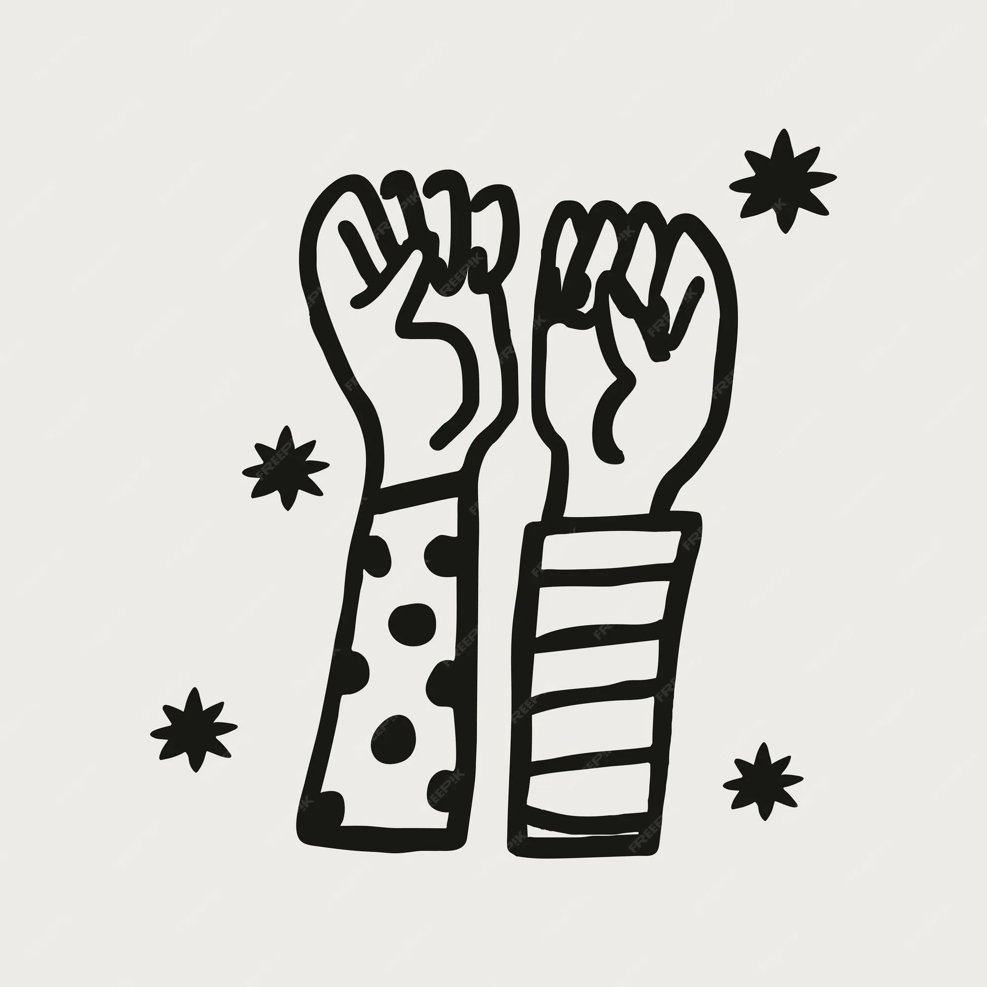 Vector de elemento de collage de pegatina de solidaridad de manos levantadas, concepto de empoderamiento | Vector Gratis Vector de elemento de collage de pegatina de solidaridad de manos levantadas, concepto de empoderamiento | Vector Gratis