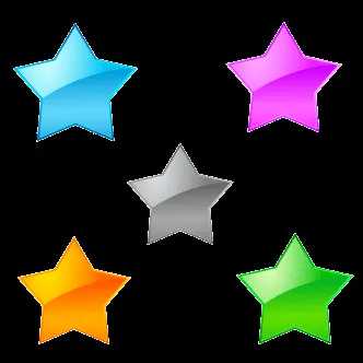Vector de Estrellas de Cristal | Diseño, ilustraciones vectoriales ...