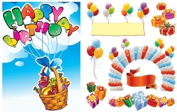 Vector de feliz cumpleaños 2 Vector misceláneos - vectores gratis ...