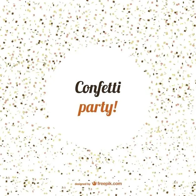 Vector fiesta de confeti | Descargar Vectores gratis Vector fiesta de confeti | Descargar Vectores gratis