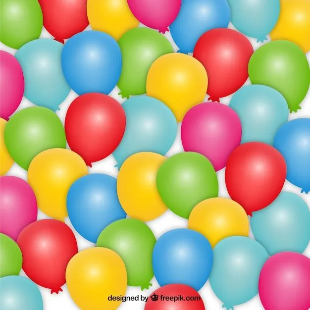 globos y serpentinas | Descargar Vectores gratis