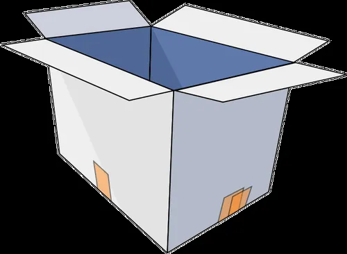 Vector de la imagen de vertical abierto caja de cartón | Vectores ... Vector de la imagen de vertical abierto caja de cartón | Vectores ...