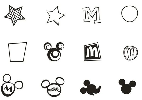 Vector Mickey Mouse Signs [EPS File] | Disney | Pinterest