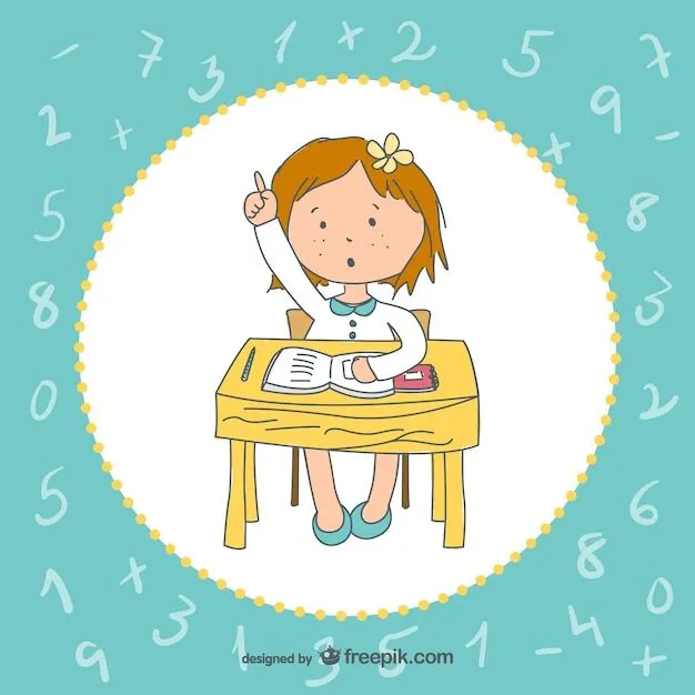 Vector niña en la escuela | Descargar Vectores gratis Vector niña en la escuela | Descargar Vectores gratis