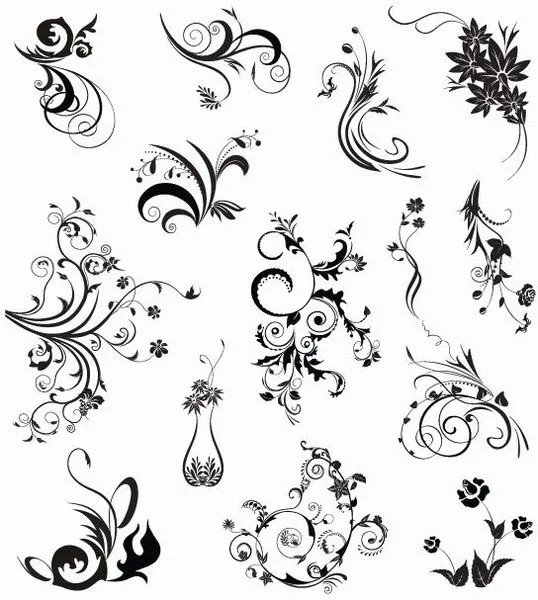 Vector Ornamental Design Elements Vector misc - Free vector for ...