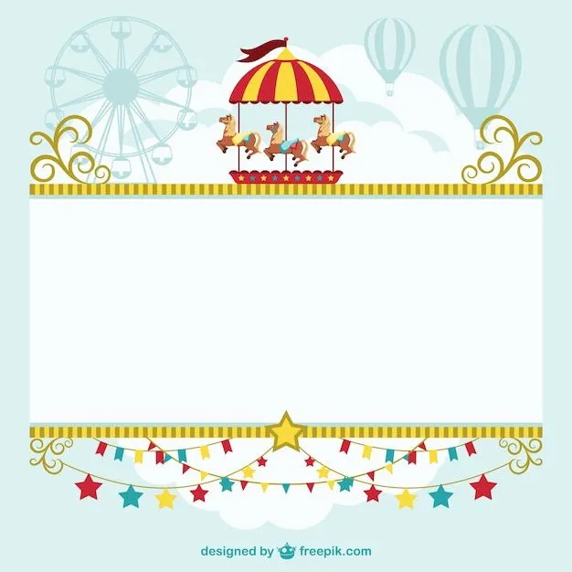 Vector plantilla de circo | Descargar Vectores gratis Vector plantilla de circo | Descargar Vectores gratis