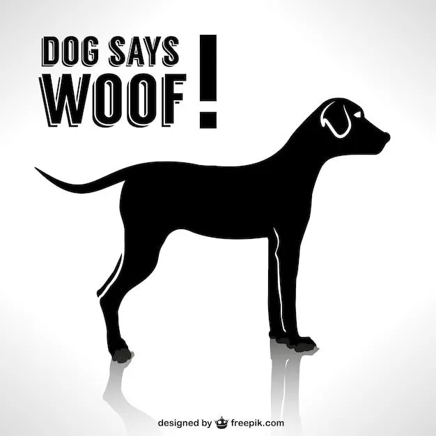 Vector con silueta de perro | Descargar Vectores gratis Vector con silueta de perro | Descargar Vectores gratis