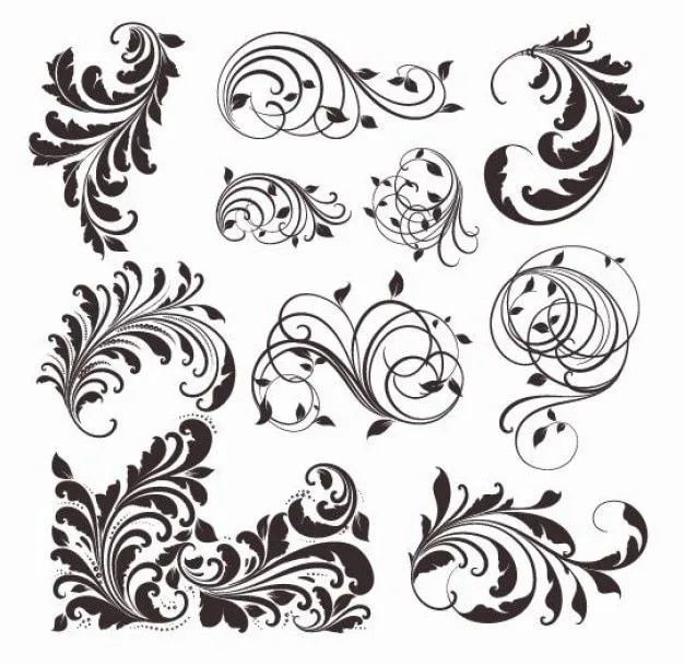 vector vintage patrones para el diseño | Descargar Vectores gratis vector vintage patrones para el diseño | Descargar Vectores gratis