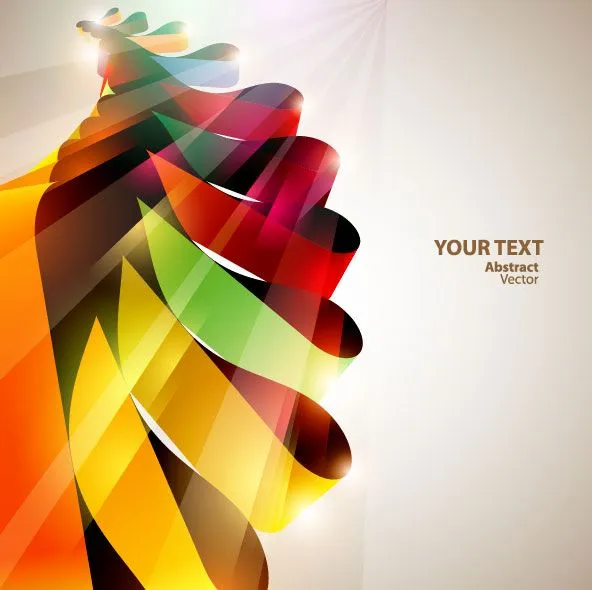 5 Vectores abstractos y coloridos - PuertoPixel.