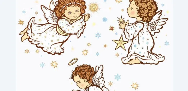 Vectores angelitos - Imagui Vectores angelitos - Imagui