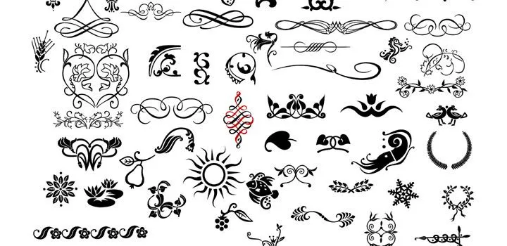 Ornamentos | Vectores Gratis
