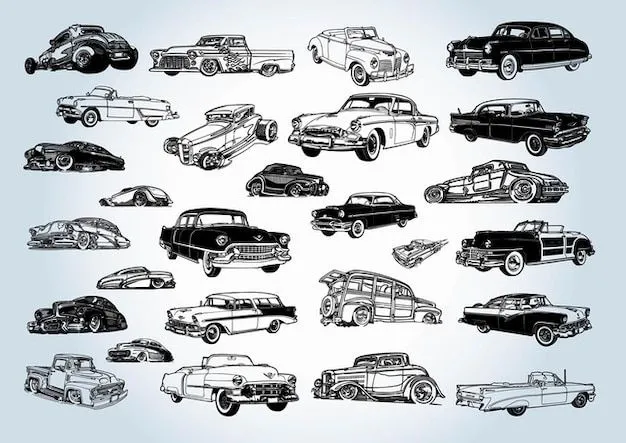 vectores de coches antiguos | Descargar Vectores gratis vectores de coches antiguos | Descargar Vectores gratis