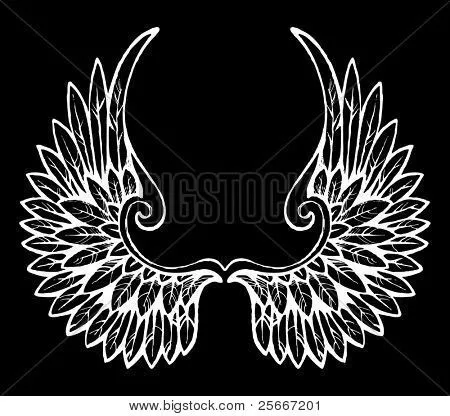 Vectores y fotos en stock de alas dibujadas a mano | Bigstock Vectores y fotos en stock de alas dibujadas a mano | Bigstock