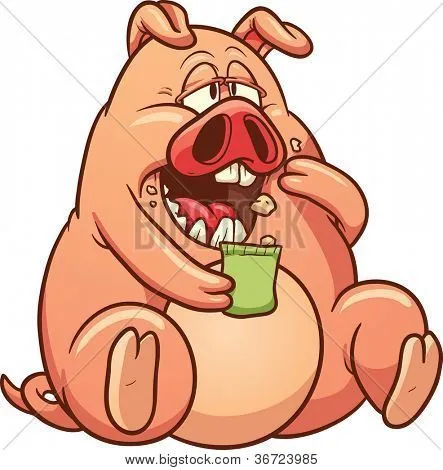 Vectores y fotos en stock de Cerdo gordo comiendo. Ilustración de ... Vectores y fotos en stock de Cerdo gordo comiendo. Ilustración de ...