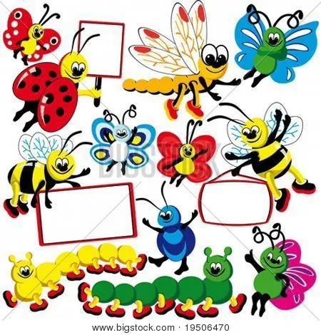 Vectores y fotos en stock de Conjunto de insectos graciosos de ... Vectores y fotos en stock de Conjunto de insectos graciosos de ...