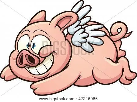 Chanchos en dibujo animados - Imagui