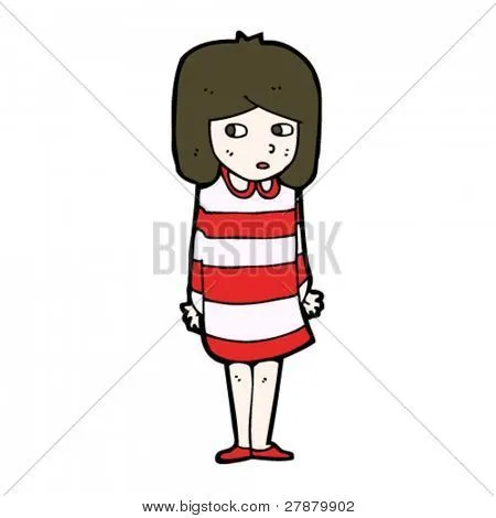 Vectores y fotos en stock de dibujos animados de la niña ...