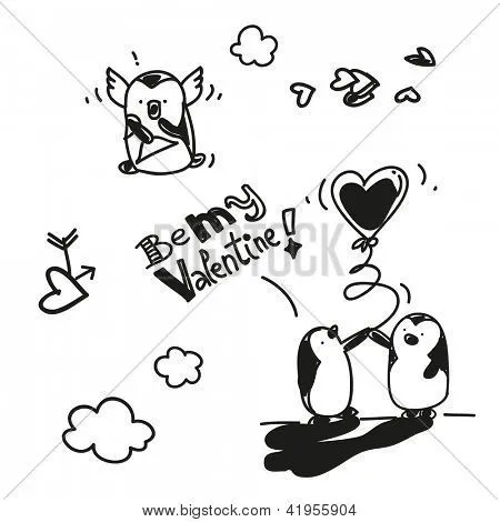 Vectores y fotos en stock de dibujos animados de San Valentín ... Vectores y fotos en stock de dibujos animados de San Valentín ...