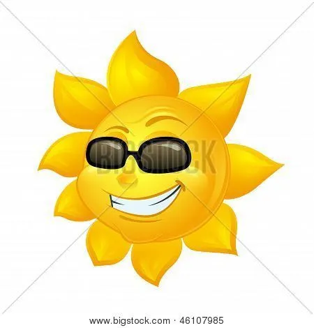 Vectores y fotos en stock de Dibujos animados de sol gafas de sol ...
