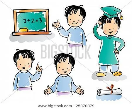 Vectores y fotos en stock de Escuela niños serie, muchacho de ... Vectores y fotos en stock de Escuela niños serie, muchacho de ...