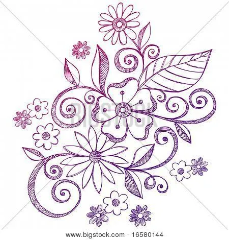 Vectores y fotos en stock de Garabatos incompletos dibujado a mano ...