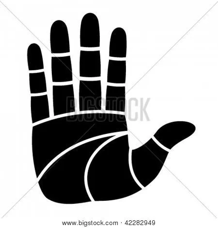 Vectores y fotos en stock de huella de mano limpia de Vector ...