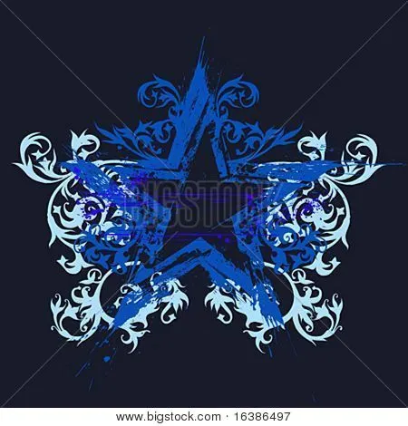 Vectores y fotos en stock de moda cool estrellas sobre fondo negro ...