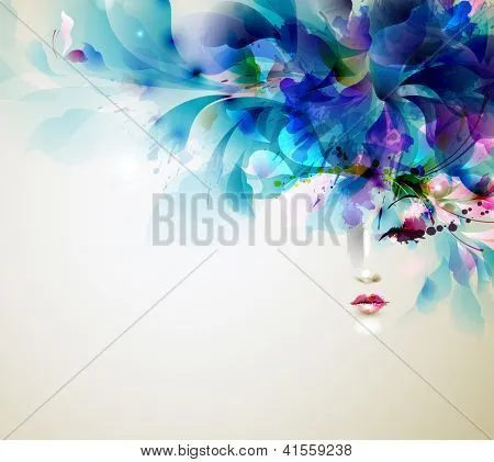 Vectores y fotos en stock de Mujeres hermosas abstractas con ... Vectores y fotos en stock de Mujeres hermosas abstractas con ...