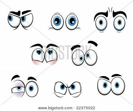 Dibujos animados ojos - Imagui