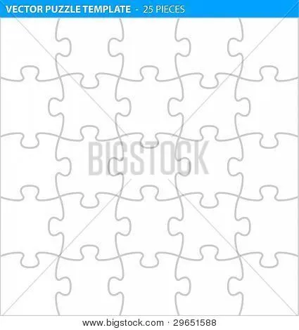 Vectores y fotos en stock de Puzzle completo / plantilla de ... Vectores y fotos en stock de Puzzle completo / plantilla de ...