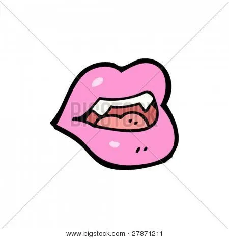 Vectores y fotos en stock de sonriendo dibujos animados de labios ...