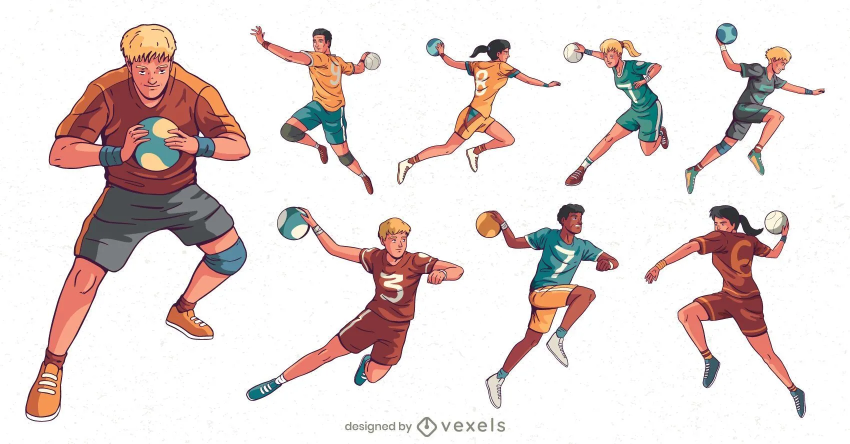 Vectores & Gráficos de balonmano para descargar Vectores & Gráficos de balonmano para descargar