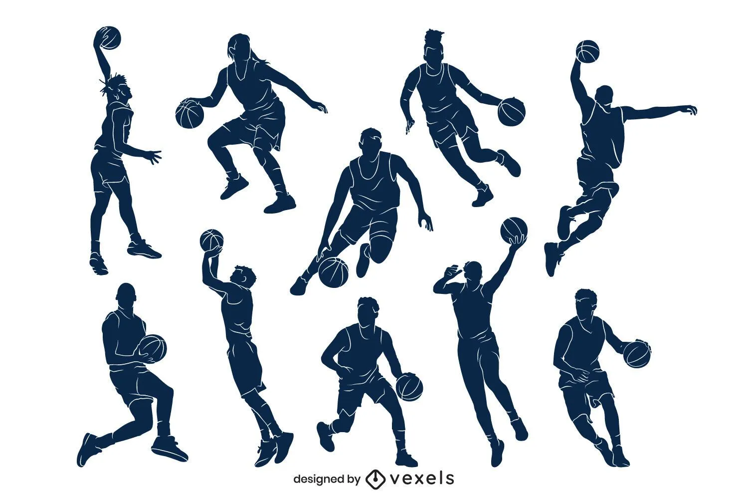 Vectores & Gráficos de jugador de baloncesto para descargar Vectores & Gráficos de jugador de baloncesto para descargar
