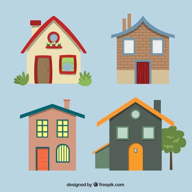 Vectores e ilustraciones de Casas pequenas para descargar gratis | Freepik Vectores e ilustraciones de Casas pequenas para descargar gratis | Freepik