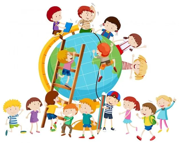 Vectores e ilustraciones de Convivencia escolar para descargar gratis |  Freepik