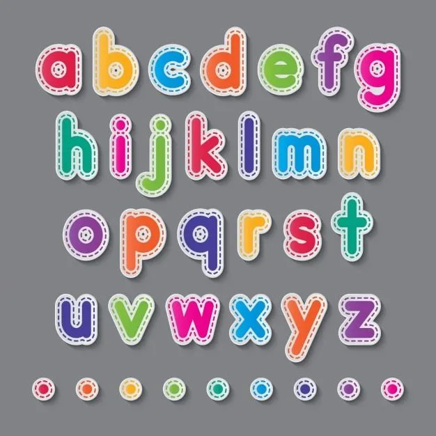 Vectores e ilustraciones de Letras colores para descargar gratis | Freepik Vectores e ilustraciones de Letras colores para descargar gratis | Freepik