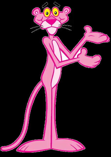 Vectores pantera rosa - Imagui