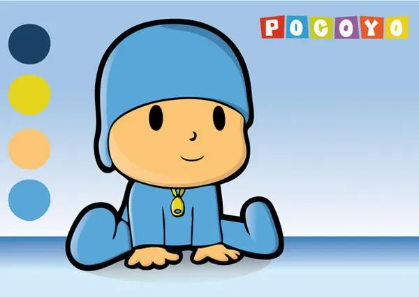 Pocoyo vectores - Imagui