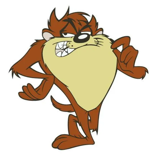 Vectorizadas tazmania bebé - Imagui
