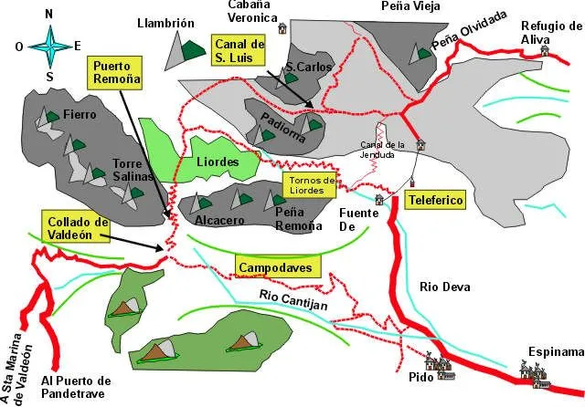 Vega de Liordes, Picos de Europa, Asturias, León, Cantabria ... Vega de Liordes, Picos de Europa, Asturias, León, Cantabria ...