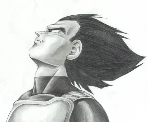 Vegeta en lapiz - Imagui