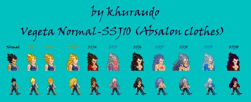 Vegeta Normal-ssj10 absalon clothes by khuraudo on DeviantArt